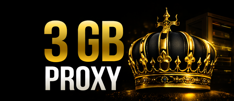 Proxy Rotativa 3GB