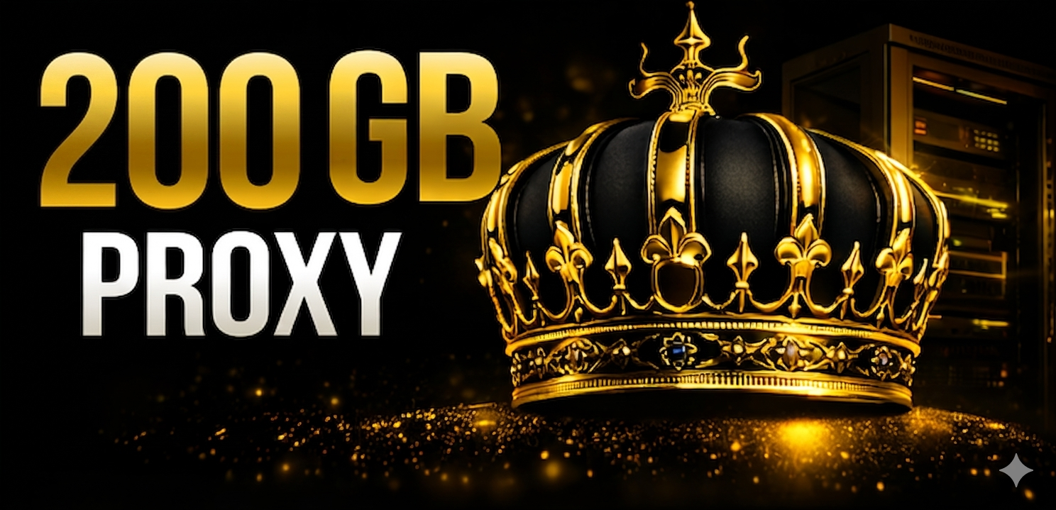 Proxy Rotativa 200GB